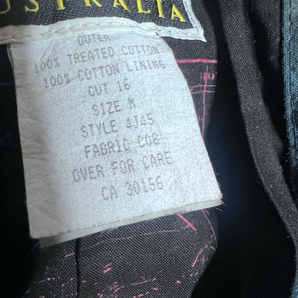 Vintage Australian Kakadu Outdoor Waxed Lined Jacket - Mens Medium - Picture 4 of 5